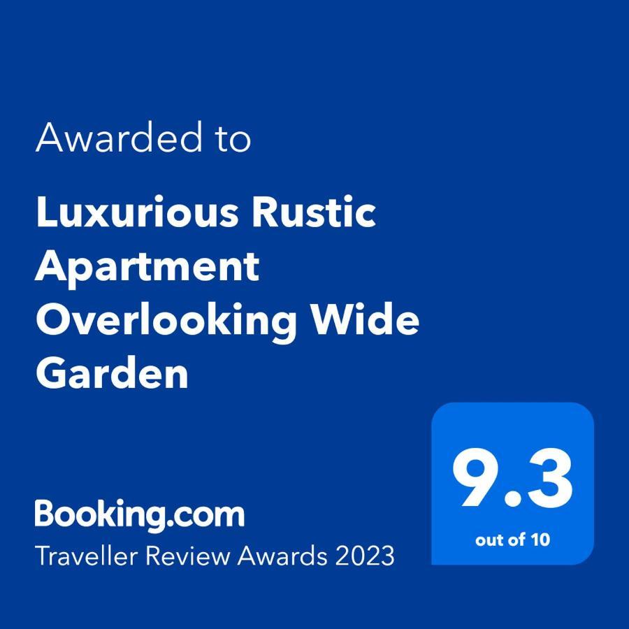 Luxurious 3 Bedroom Rustic Apartment Overlooking Huge Garden - For Families And Couples Kairó Kültér fotó